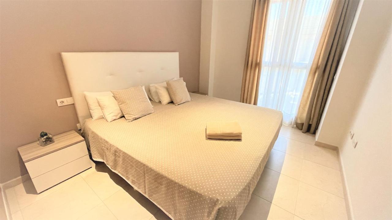 Beach Valencia Luxury A40-35 Apartment With Terrace And Sea Views Ngoại thất bức ảnh