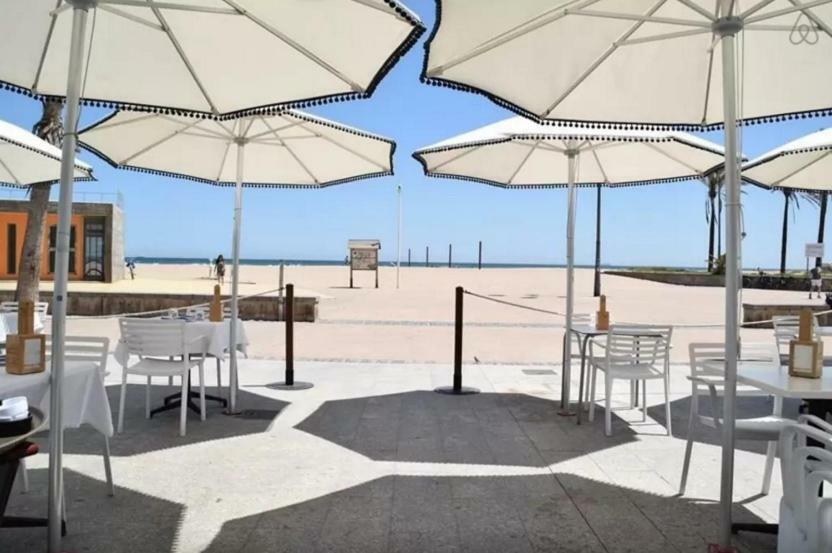 Beach Valencia Luxury A40-35 Apartment With Terrace And Sea Views Ngoại thất bức ảnh